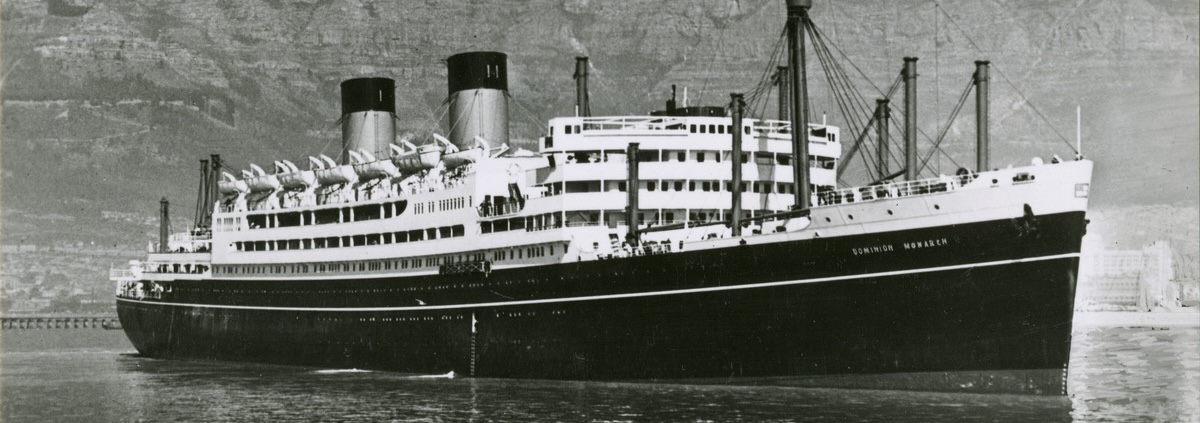 QSMV Dominion Monarch (Shaw, Savill & Albion Line ship image)