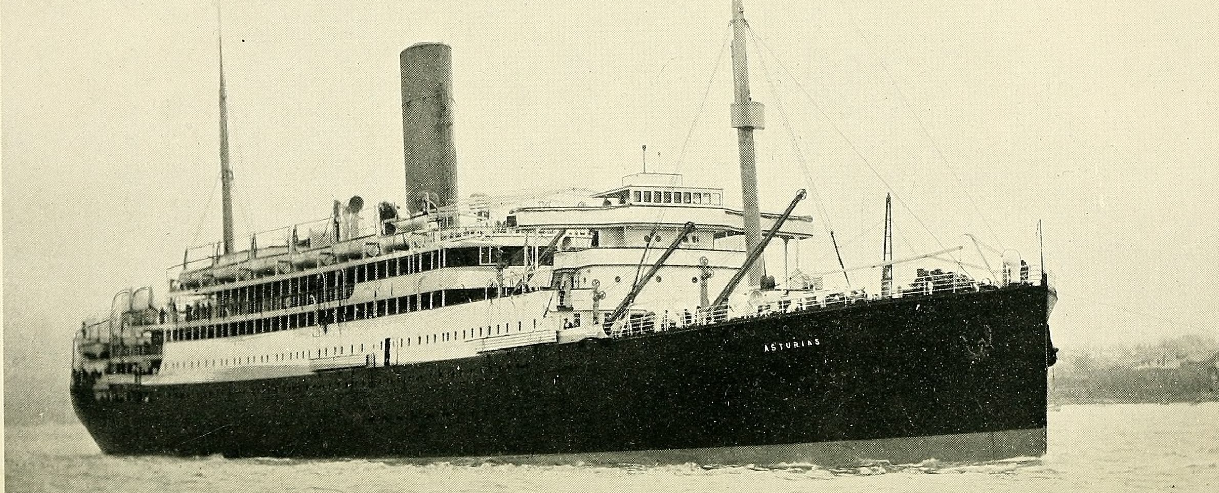 RMS Asturias (Royal Mail Steam Packet Co.) (ship image)