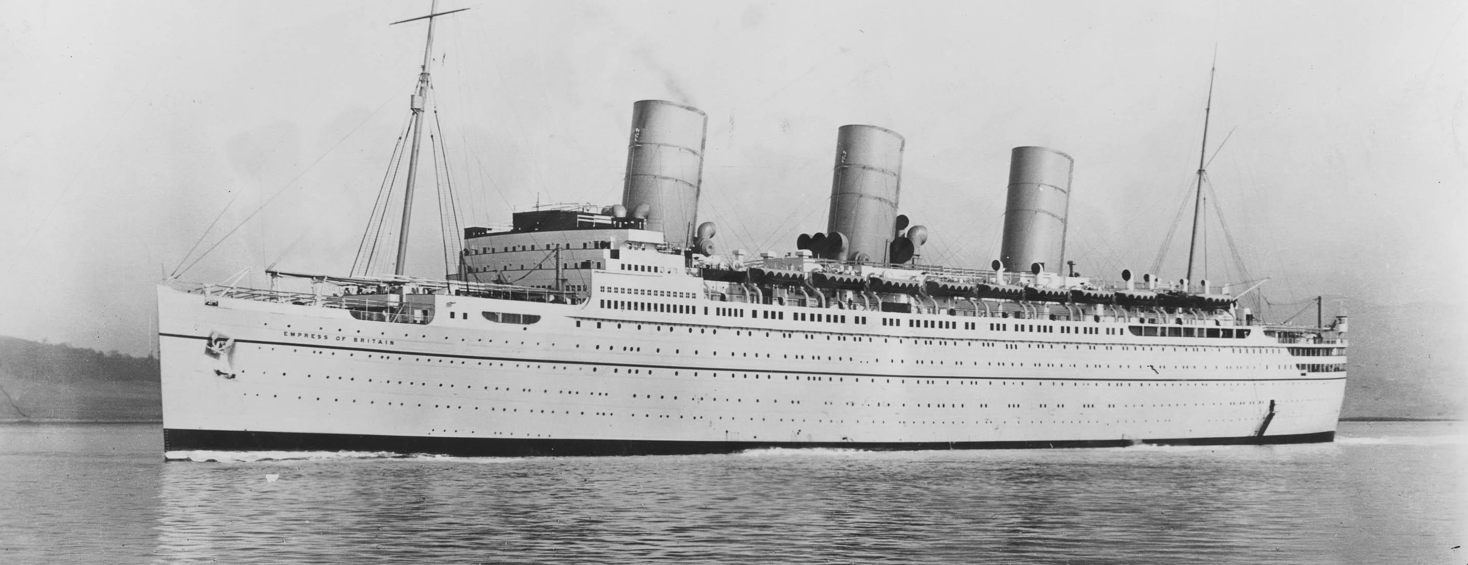 RMS Empress of Britain (ship image)