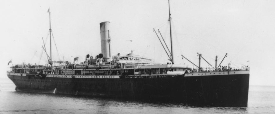 RMS Orontes (Orient Line ship image)