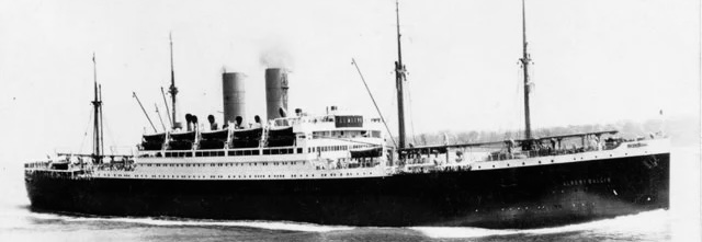 SS Albert Ballin (Hamburg America Line ship image)
