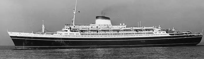 SS Cristoforo Colombo (Italian Line ship image)