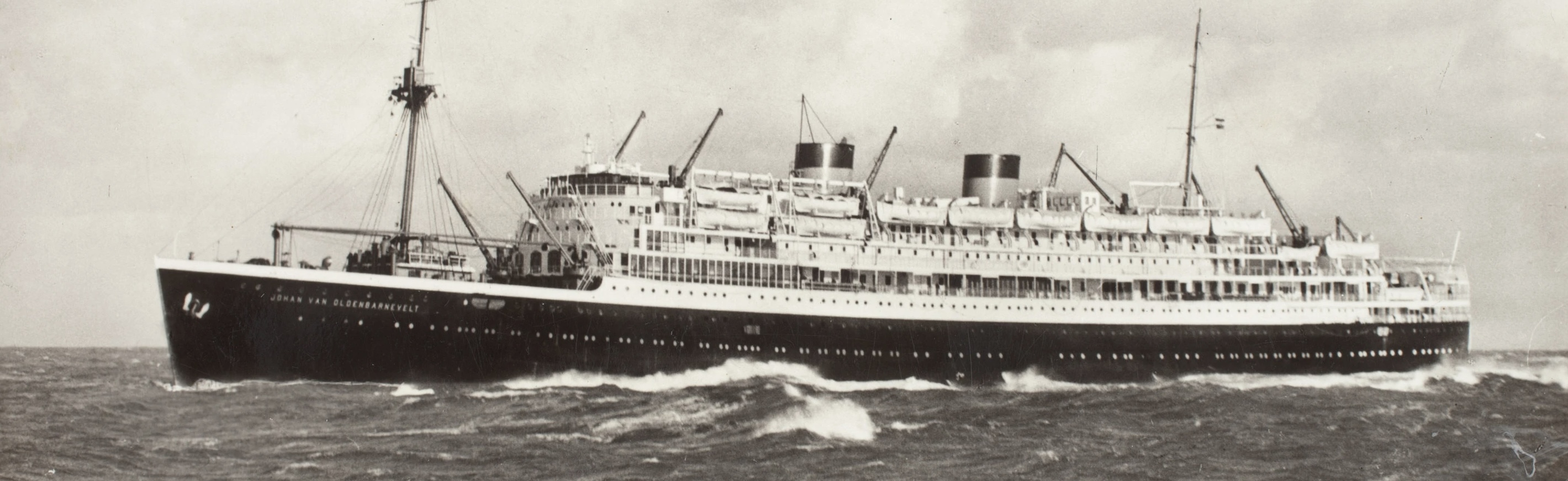 SS Johan van Oldenbarnevelt (Netherland Line ship image)