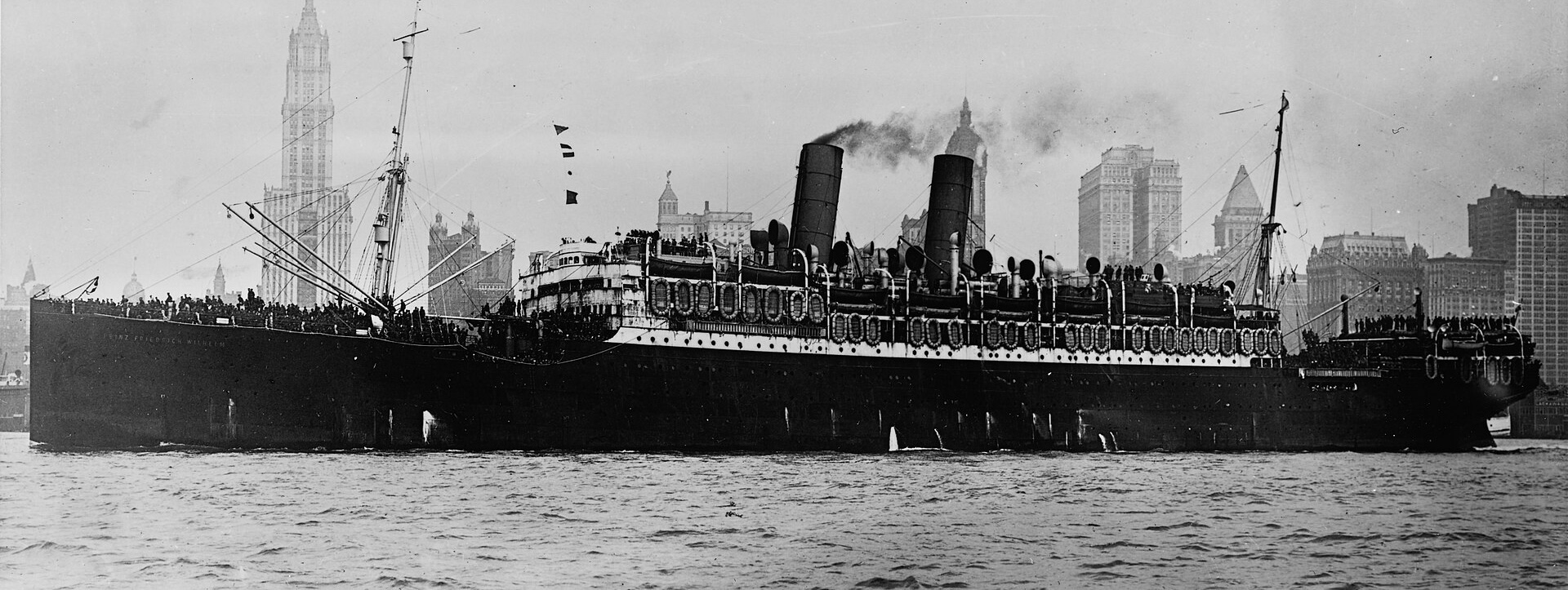 SS Prinz Friedrich Wilhelm (Norddeutscher Lloyd ship image)